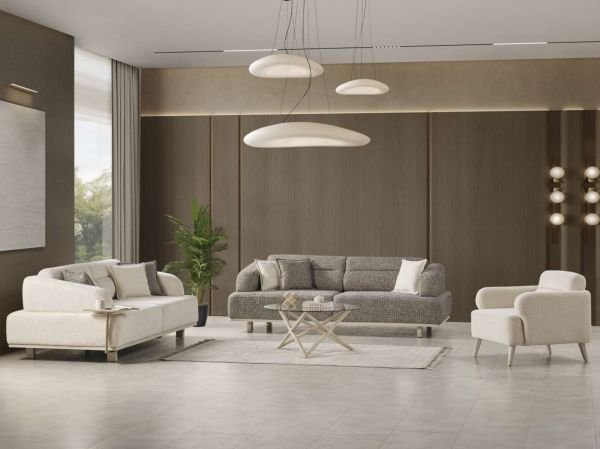 Venedik Koltuk Takımı ( sehpalı üçlü )