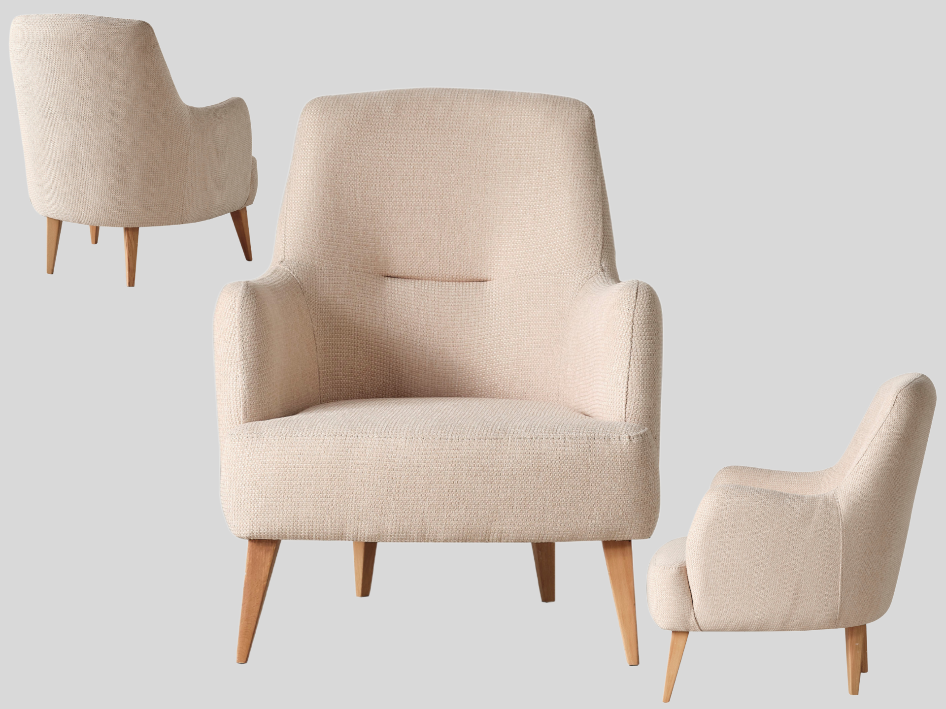 Zara Koltuk Takımı(Tekli Koltuk, Berjer)