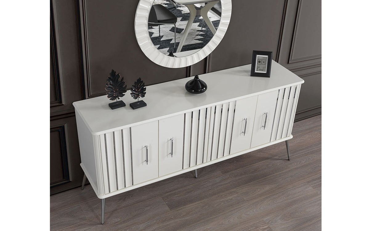 Erva Yemek Odası Konsol(Gümüş)