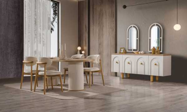 Trend Bohem Yemek Odası Takımı