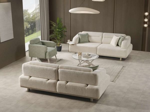 Venedik Koltuk Takımı ( sehpasız üçlü )