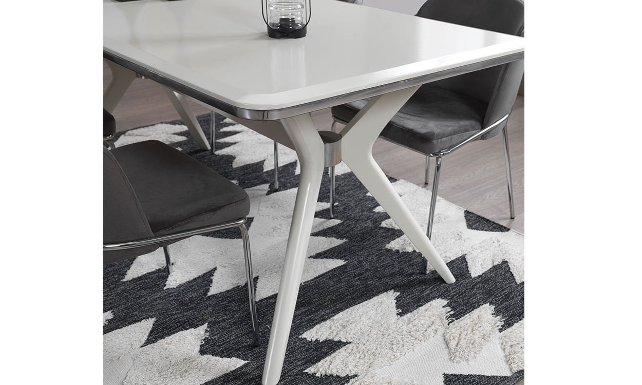 Erva Yemek  Masası(Gümüş)