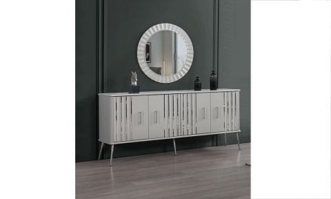 Erva Yemek Odası Takımı(Sis Gri)