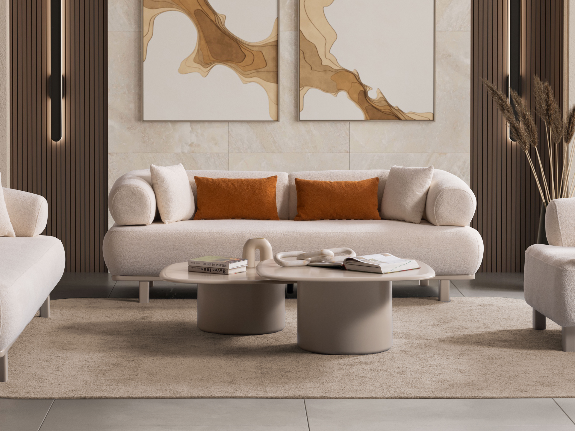 Latte Koltuk Takımı(Üçlü Koltuk)