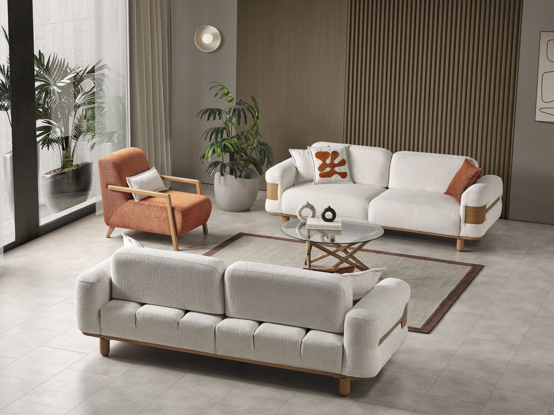 Bohemle Koltuk Takımı ( 3+3+1 )