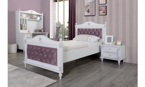 Golden Genç Odası 100*200 cm Başlıklı Karyola