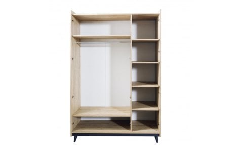 Dark Point Genç Odası 3 Kapılı Dolap