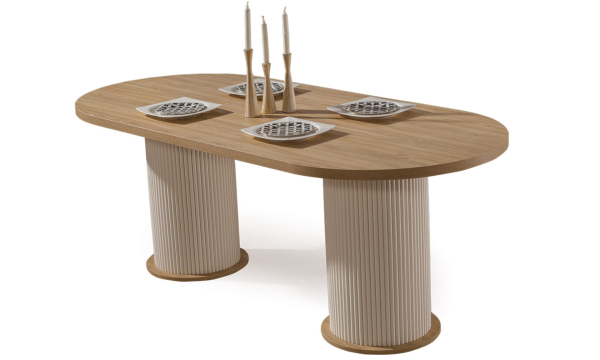 Trend Bohem Yemek Odası(Masa ve 6 Sandalye)