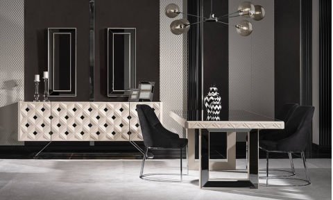 Asus Yemek Masası ve 6 Sandalye