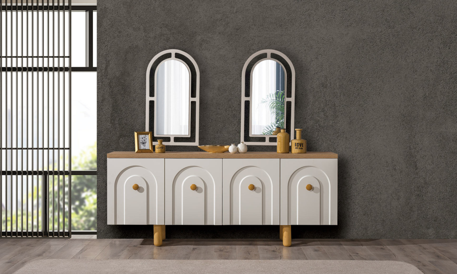 Trend Bohem Yemek Odası(Konsol)