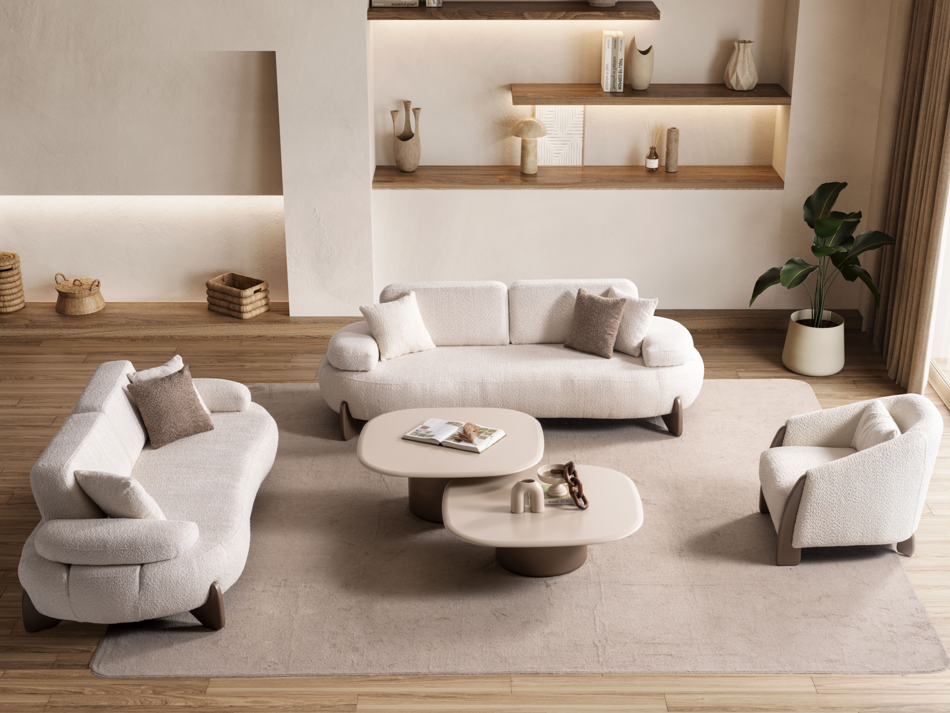 Zen Koltuk Takımı(3+3+1+1)