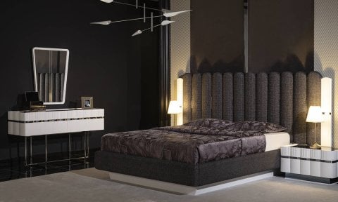 Aqua Yatak Odası 180*200 Başlıklı Bazalı Karyola