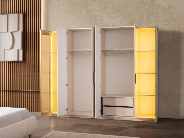 Relax Yatak Odası (6 Kapaklı Dolap)