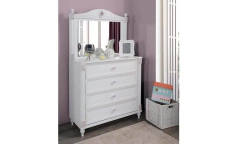 Golden Genç Odası Aynalı Şifonyer