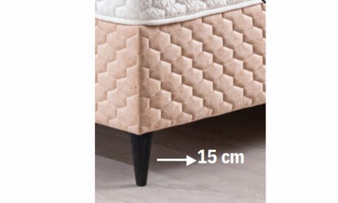 Picasso 160*200 cm Çift Kişilik Başlıklı Baza