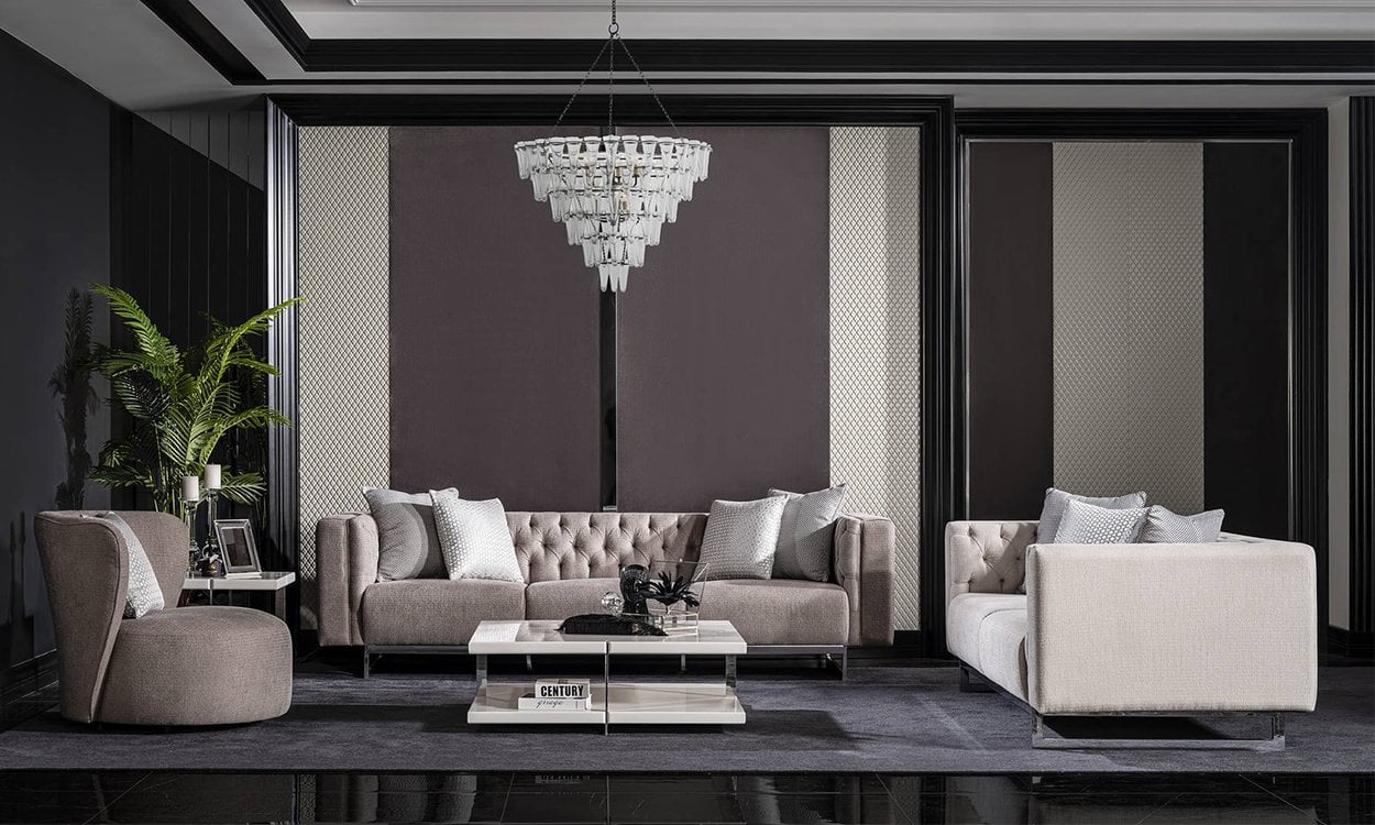 Parma Modern  Koltuk Takımı (4+3+1+1)