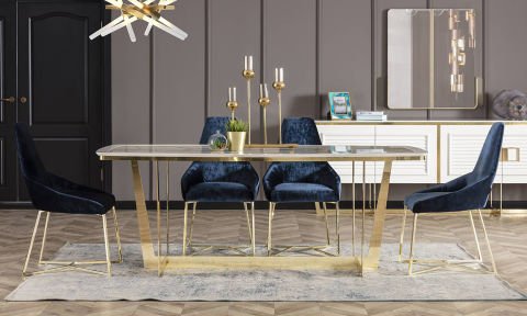 Gloria Yemek Masası(210 cm)