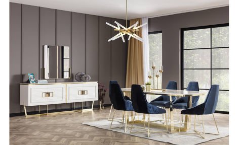 Gloria Yemek Masası(210 cm)