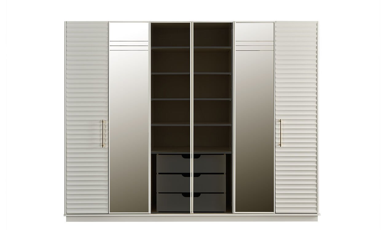 Asel Yatak Odası 6 Kapılı Dolap(Aytaşı)