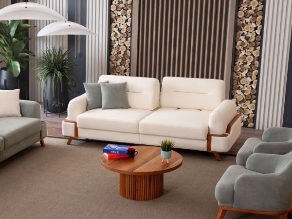 Resital Koltuk Takımı ( Mavi 3+1 )