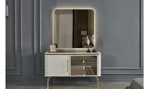 Asel Yatak Odası Aynalı Şifonyer(Aytaşı)