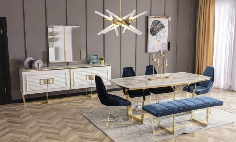 Gloria Yemek Masası(240 cm)