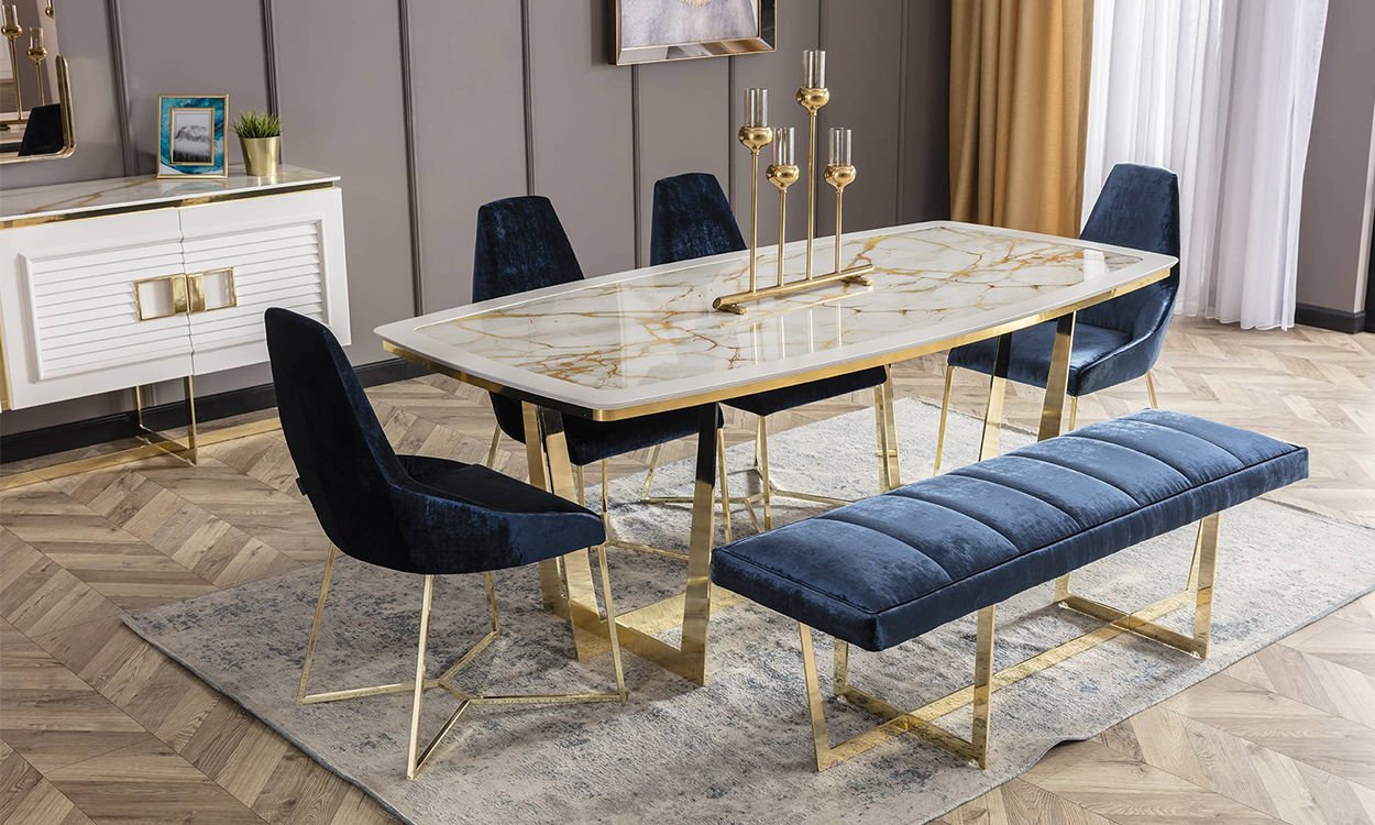 Gloria Yemek Masası(240 cm)