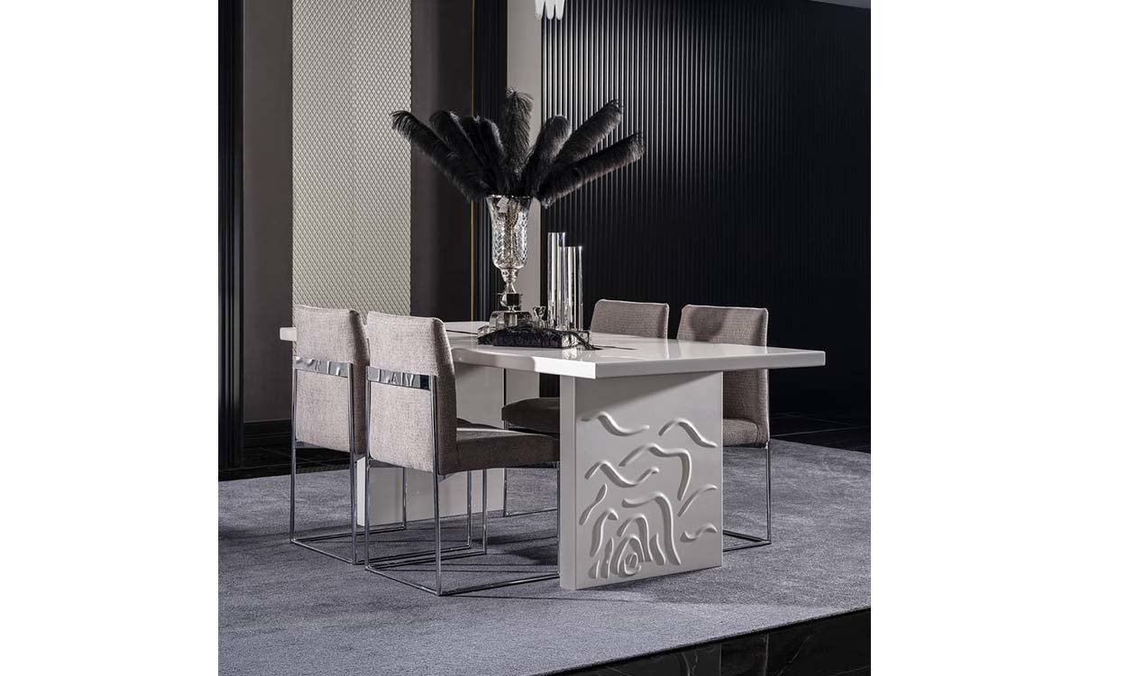 Parma Yemek Masası ve 6 Sandalye