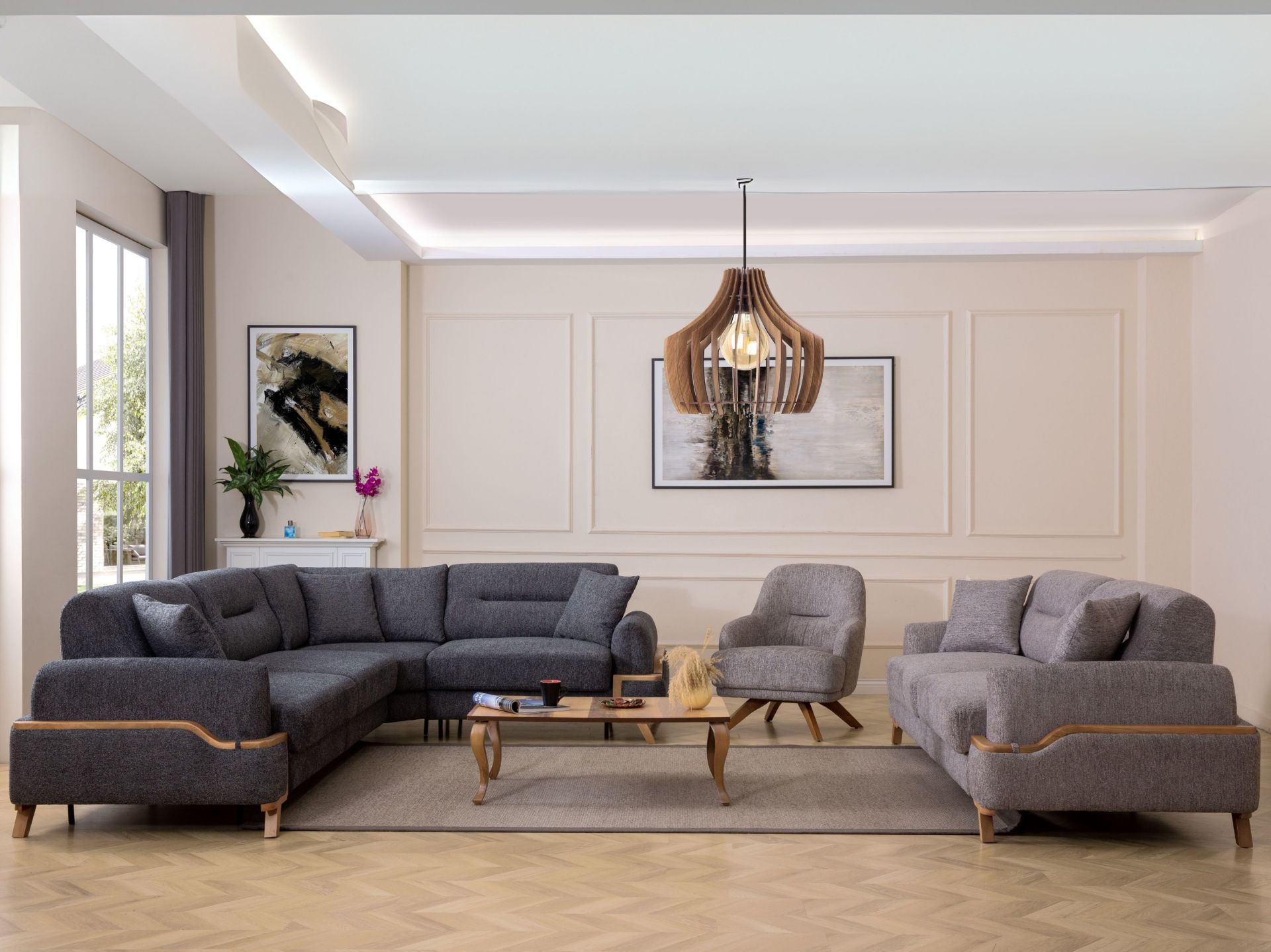 Resital Köşe Koltuk ( siyah )