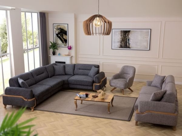 Resital Köşe Koltuk ( siyah )