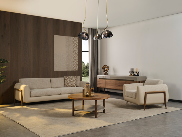 Lucca Koltuk Takımı(4+3+1)