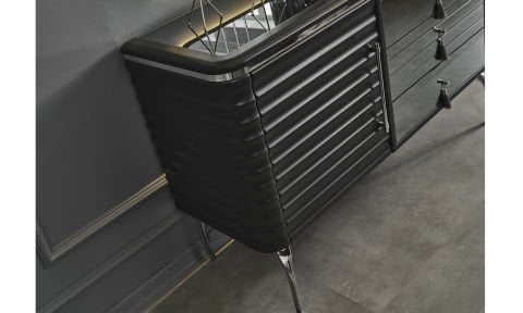 Asel Yatak Odası Aynalı Şifonyer(Antrasit)