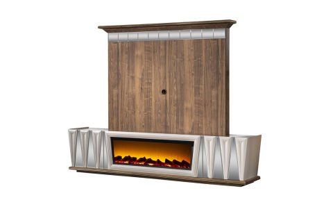 Tokyo Şömineli Tv Ünitesi