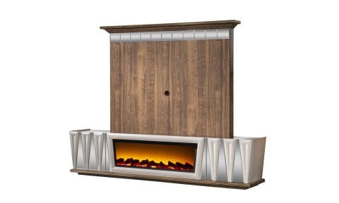 Tokyo Şömineli Tv Ünitesi