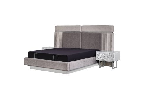 Parma Yatak Odası 160*200 Başlıklı Bazalı Karyola