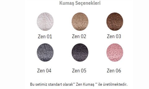 Amore 150*200 cm Çift Kişilik Başlıklı Baza Seti