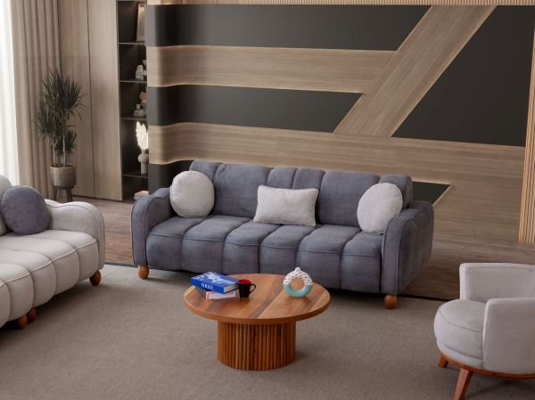 Turkuaz Koltuk Takımı ( üçlü )