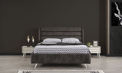 Klas Yatak Odası Başlıklı Bazalı Karyola(Aytaşı)