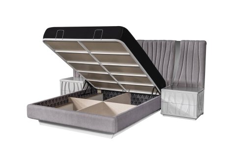 Nova Yatak Odası 180*200 Başlıklı Bazalı Karyola