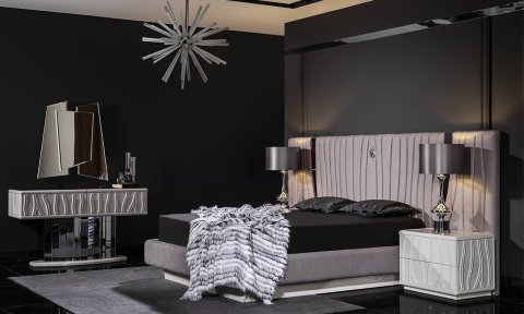 Nova Yatak Odası 180*200 Başlıklı Bazalı Karyola