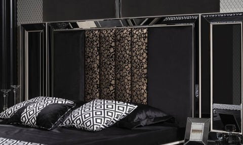 Asus 6 Kapılı Dolaplı Yatak Odası Takımı (Karyolalı)