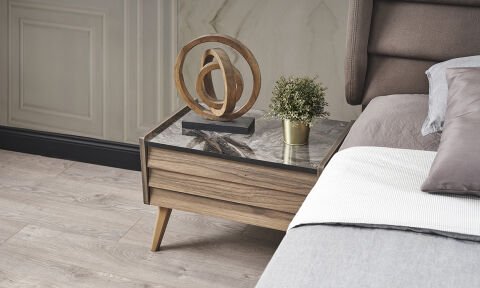 Klas Yatak Odası Komodin(Anrasit)