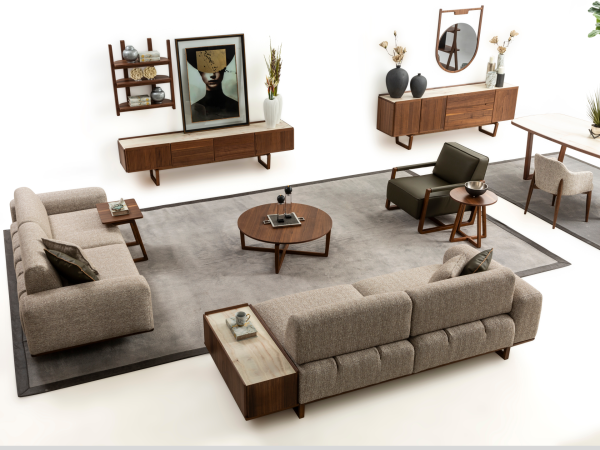 Salt Koltuk Takımı(3+3+1+1)