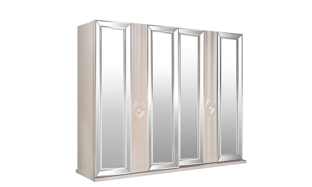 Asus Yatak Odası 6 Kapılı Dolap