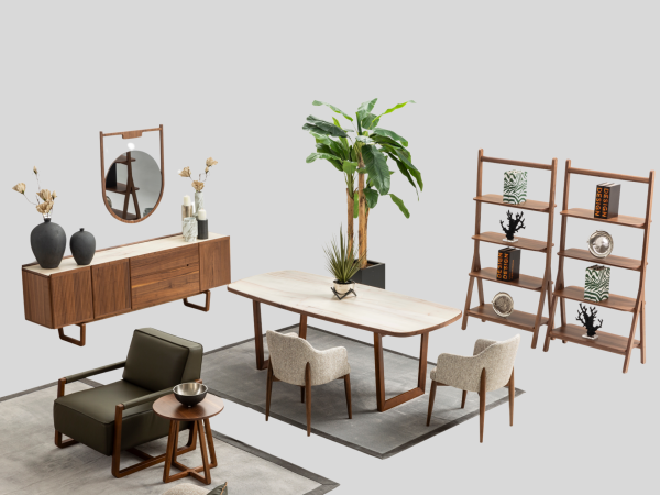 Salt Yemek Odası Takımı