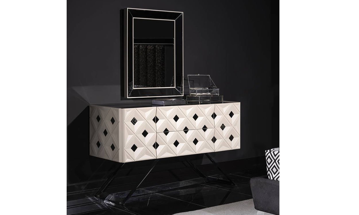 Asus Yatak Odası Aynalı Şifonyer