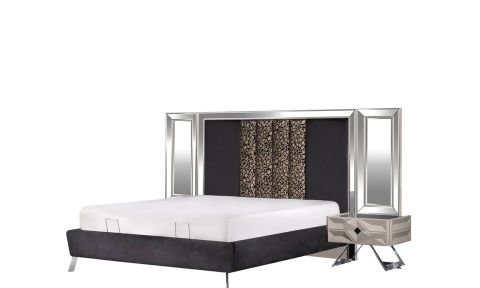 Asus Yatak Odası 160*200 cm Başlıklı Bazalı Karyola