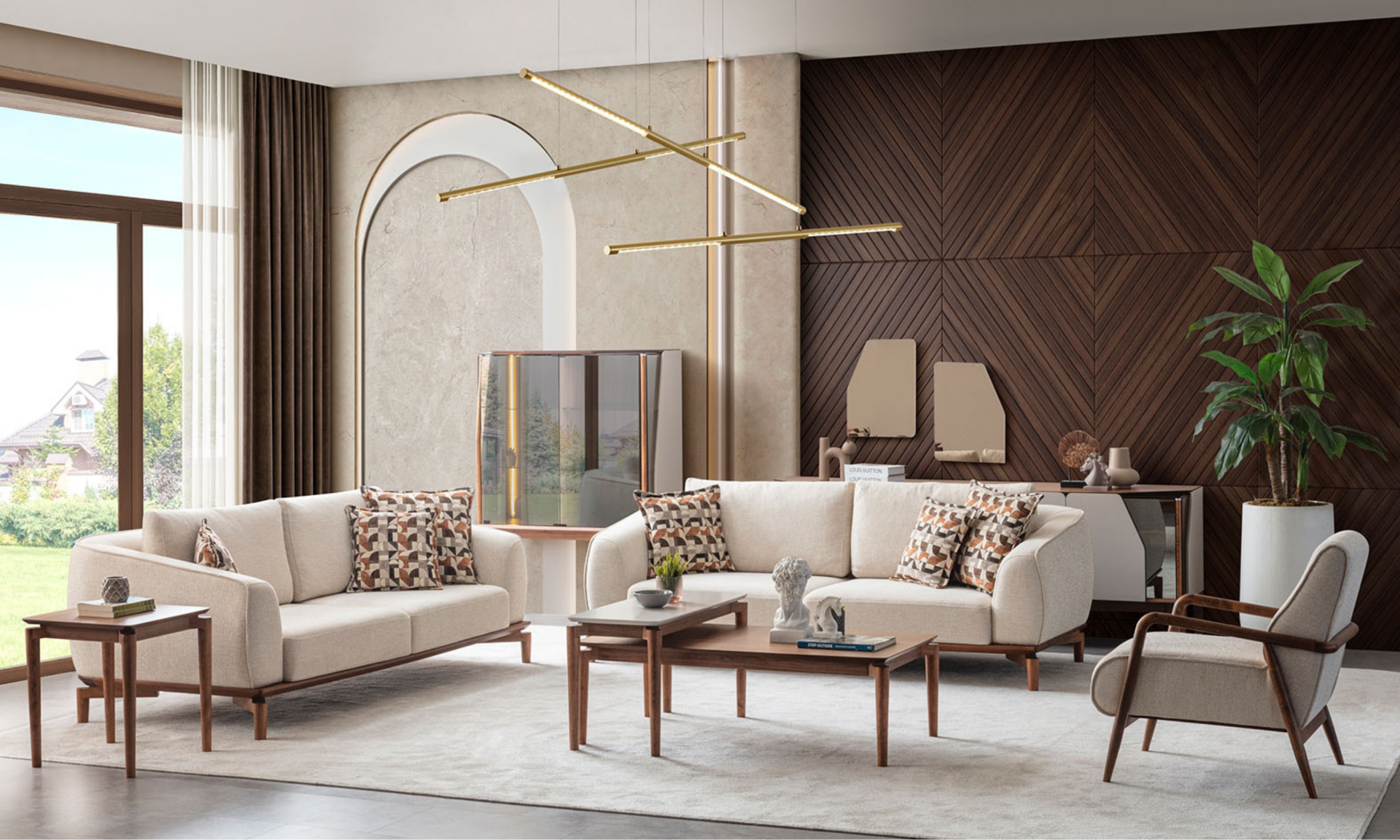 Lodos Koltuk Takımı(3+1)