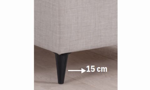 Latte 120*200 cm Tek Kişilik Başlıklı Baza Seti