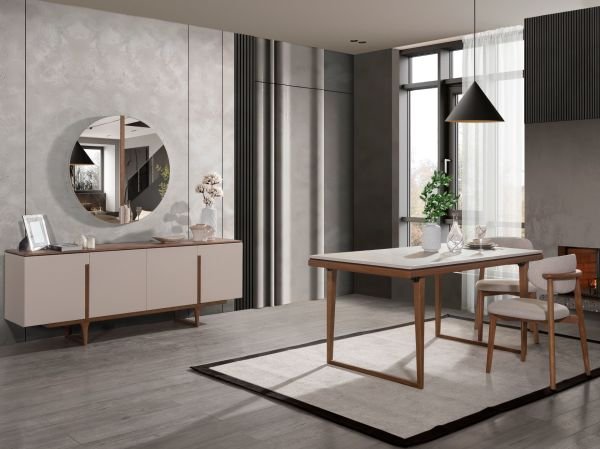 Süpriz Yemek Odası ( masa + 6 sandalye )